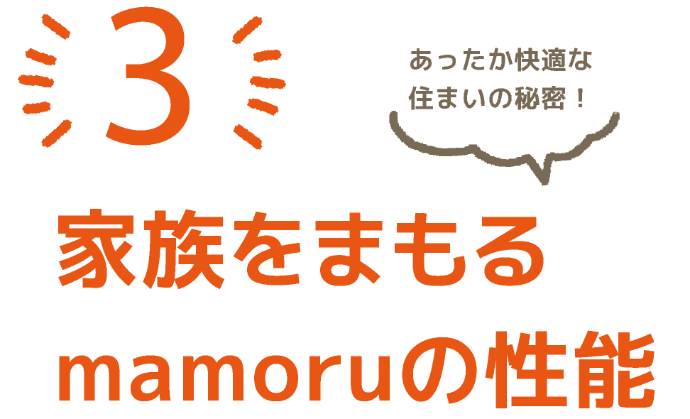 家族をまもるmamoruの性能｜まもる【mamoru】｜ウッドライフホーム