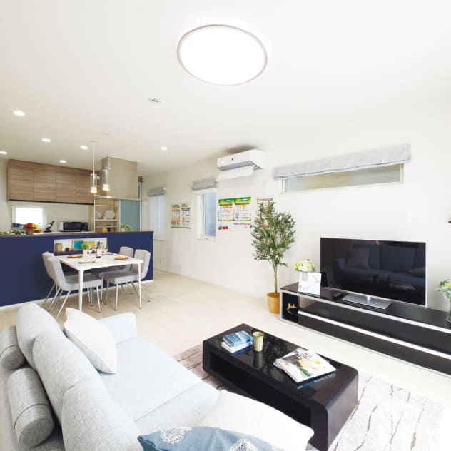 一年中快適な室内環境のゼロエネルギー対応住宅