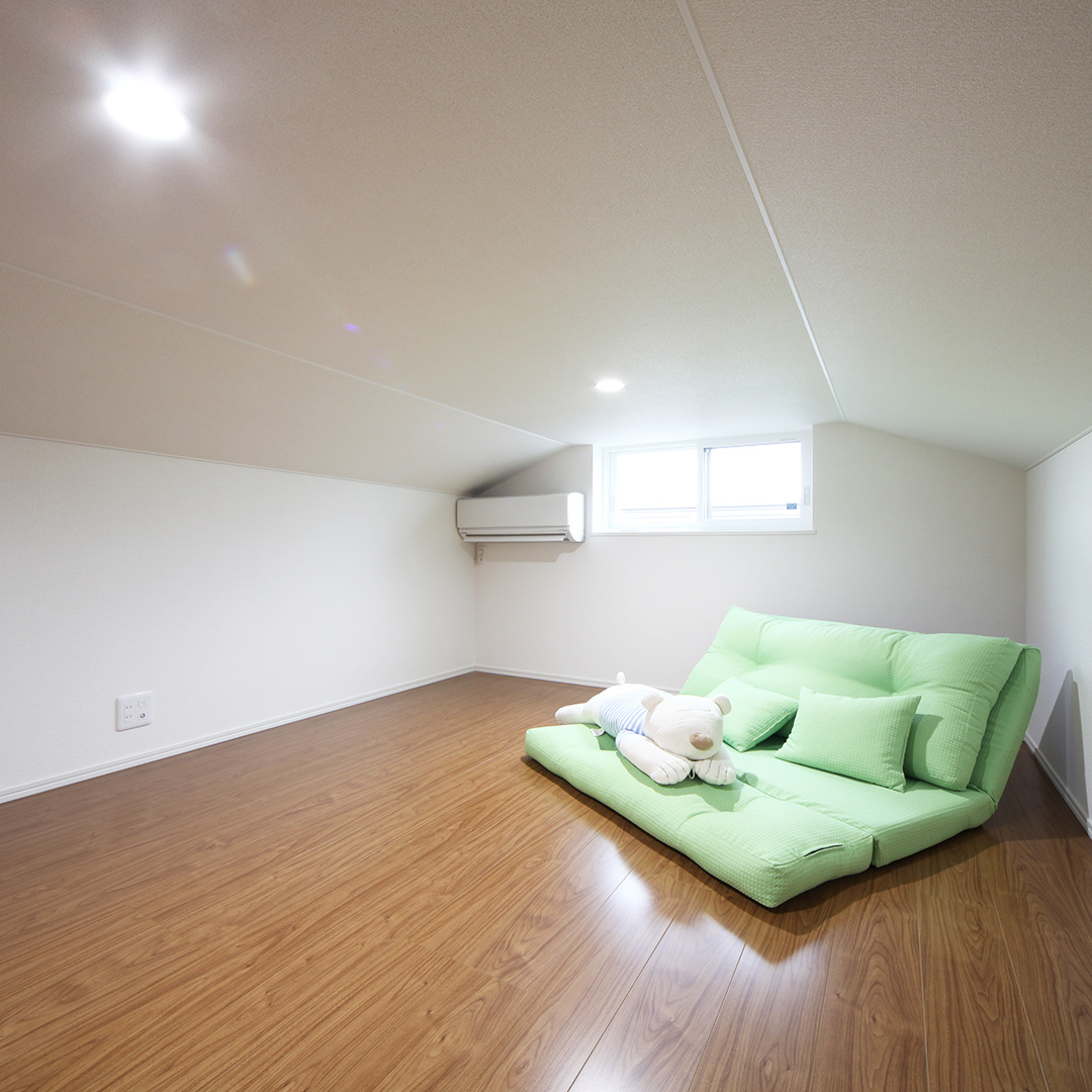 小屋裏収納|施工実例|ウッドライフホーム