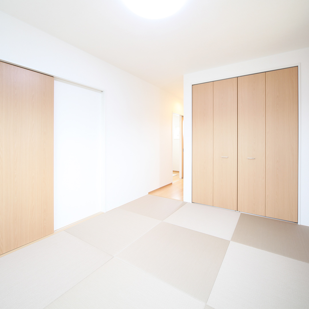 畳敷きの主寝室|施工実例|ウッドライフホーム